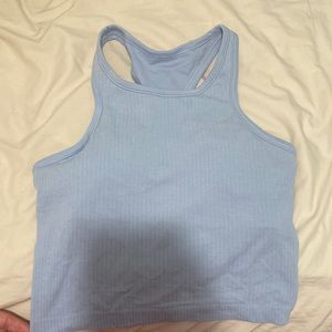Lululemon ebb to street crop tank